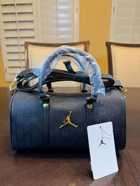 New Nike Air Jordan Crossbody Bag Black Crossbody Bag
